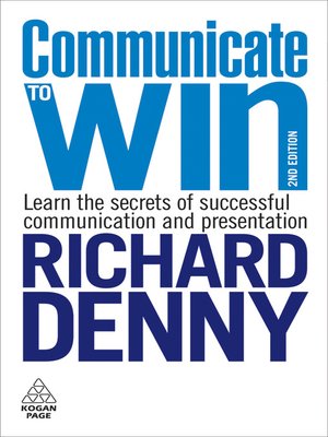 cover image of Communicate to Win